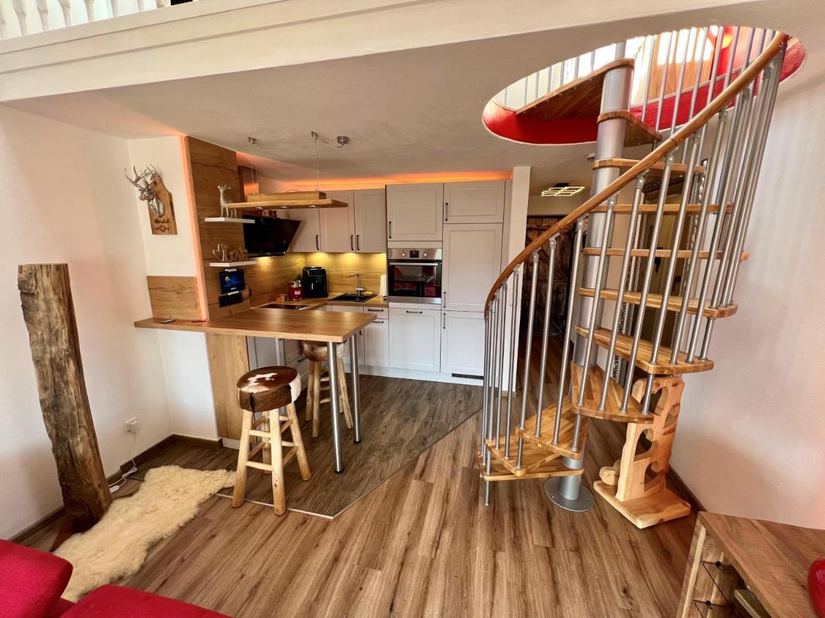 Apartamento Alpenliebe-Mit Bergblick Oberstaufen Exterior foto