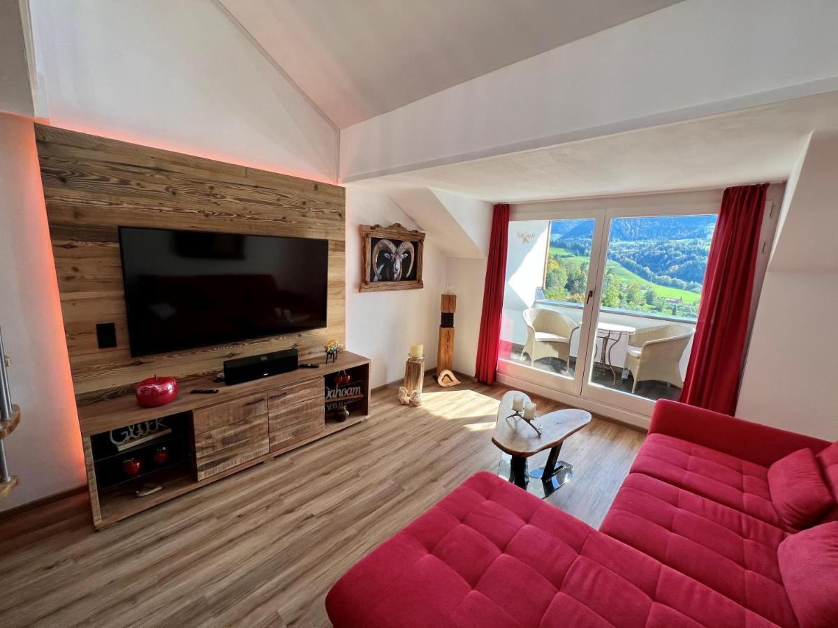 Apartamento Alpenliebe-Mit Bergblick Oberstaufen Exterior foto