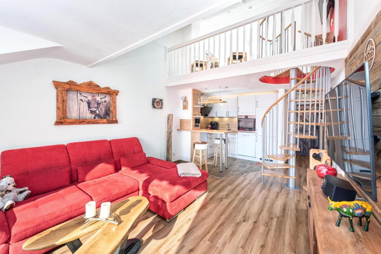 Apartamento Alpenliebe-Mit Bergblick Oberstaufen Exterior foto